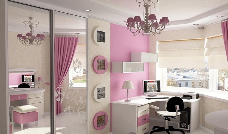 Intérieur pour une adolescente