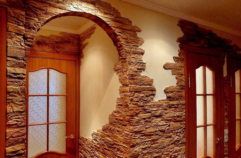 Revêtement mural en pierre artificielle