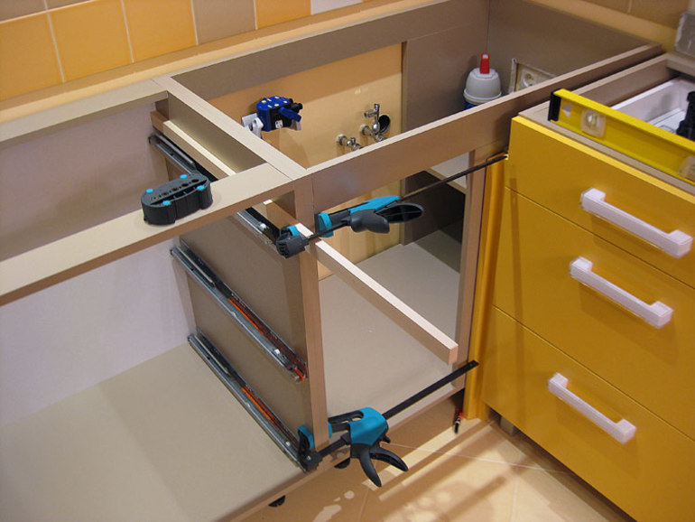 Conception d'un ensemble de cuisine