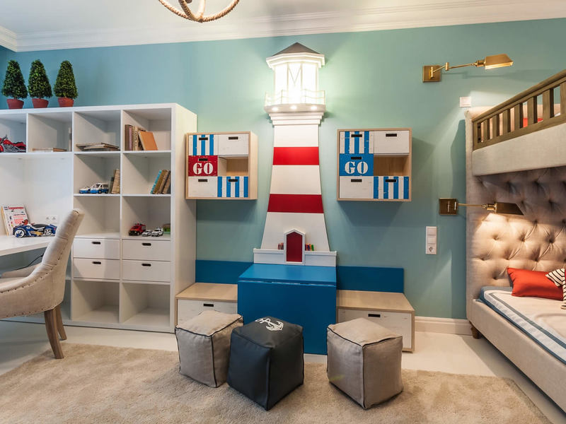 Trémie pour un garçon