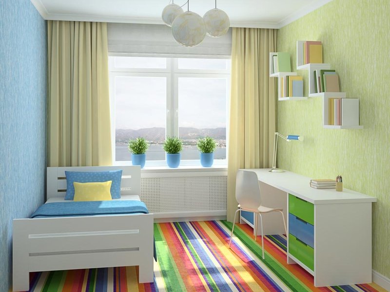 Intérieur élégant de la pépinière