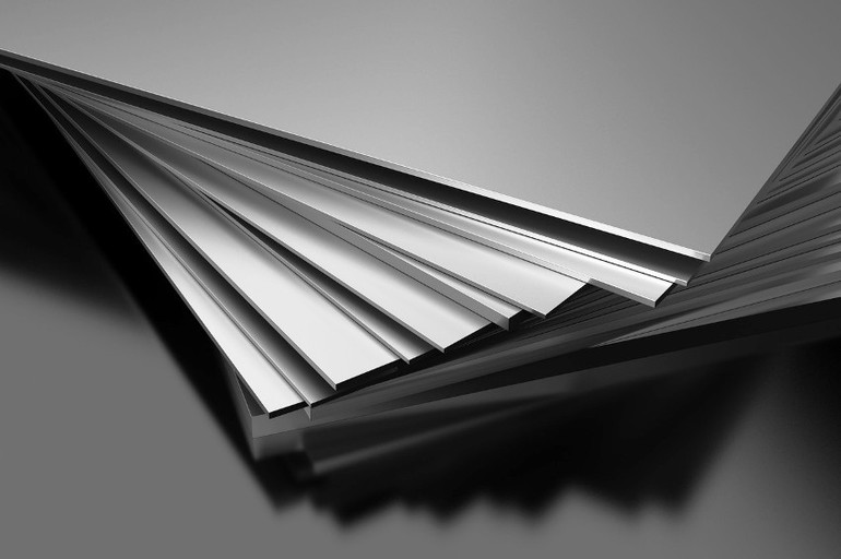 Tôles d'acier inoxydable