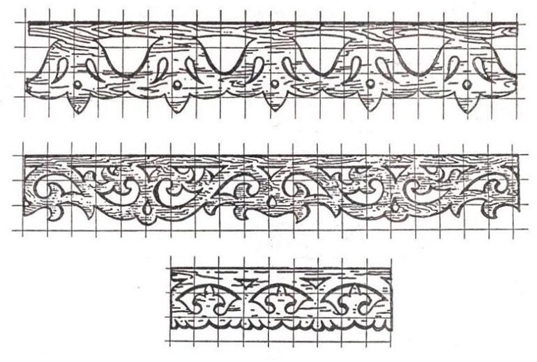 Croquis de cadres de fenêtre