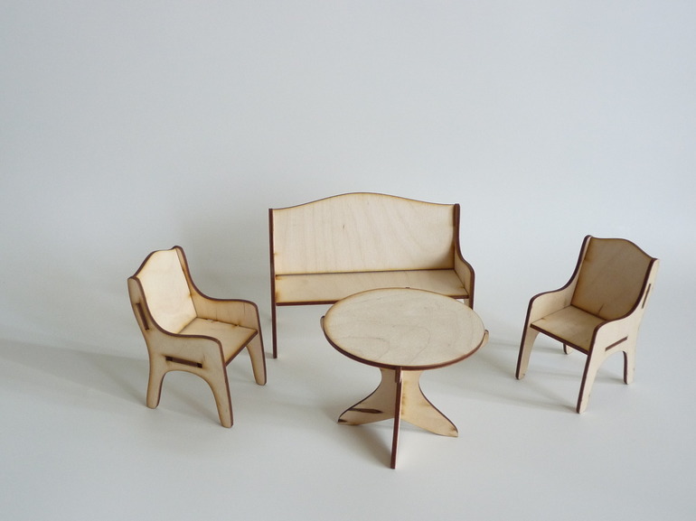 Meubles de poupée Barbie bricolage