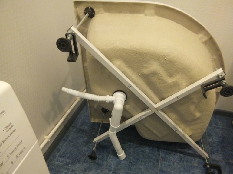 Procédure de montage de la douche