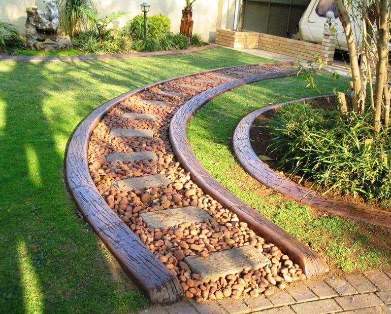 Comment faire un chemin de jardin