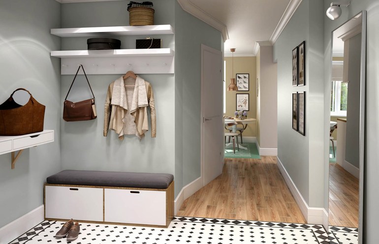 Conception de petit couloir