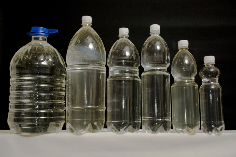 Bouteilles en plastique