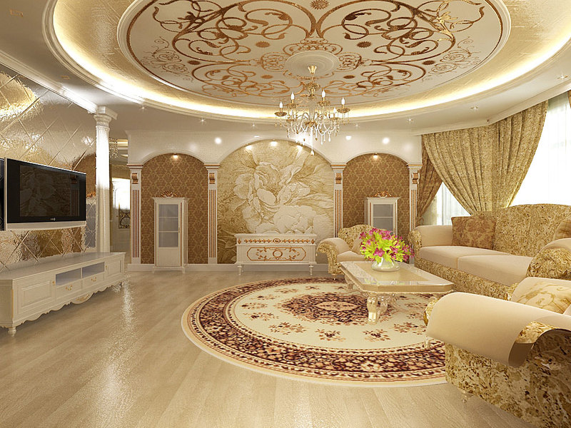 Salle de style oriental