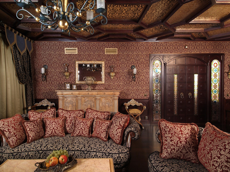 Oreillers à l'intérieur