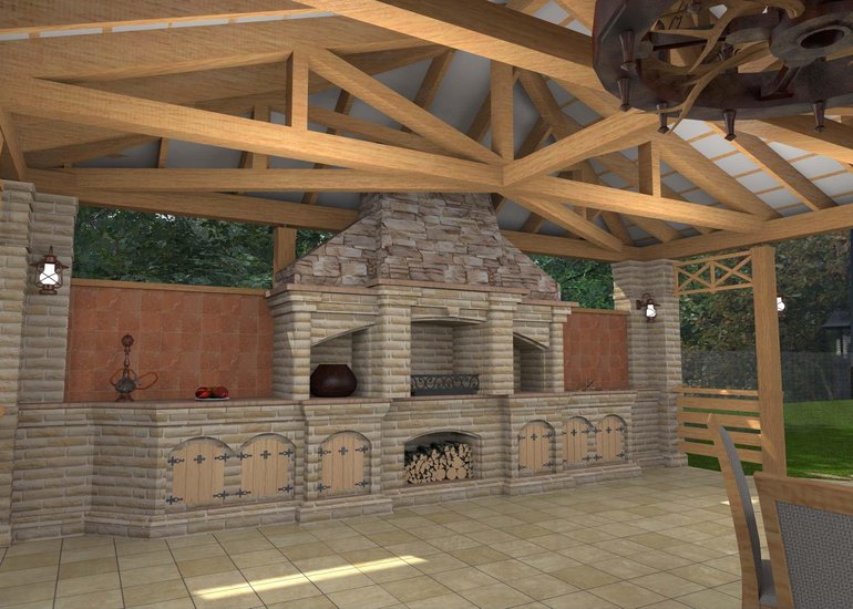 Tonnelle de manguier