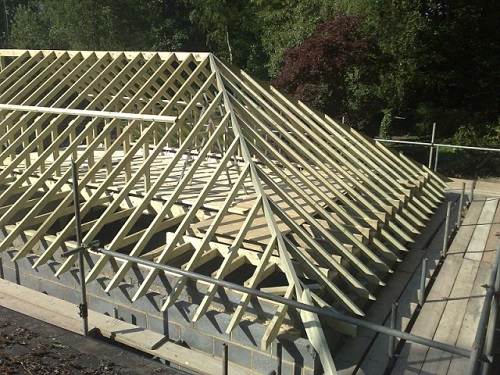 Système de toit en chevrons Système de toit en chevrons