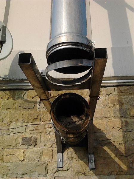 Vérification du coude du conduit de fumée Vérification du coude du conduit de fumée