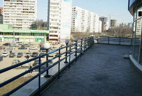 Toit ouvrant avec garde-corps Toit ouvrant avec garde-corps