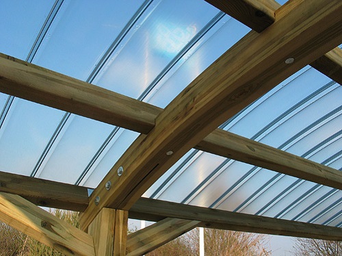 Auvent en polycarbonate Auvent en polycarbonate