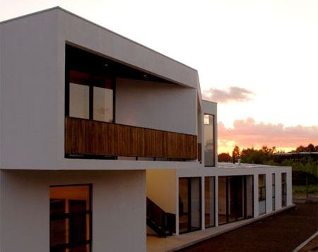 Maison à toit plat Maison à toit plat