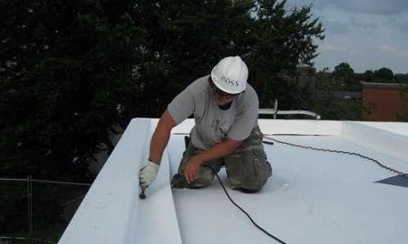 Installation sur toit plat Installation sur toit plat