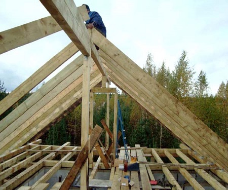 Système de chevrons sans entretoises Système de chevrons sans entretoises