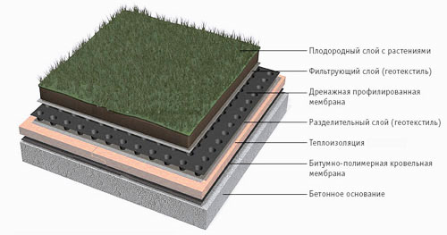 Un type de toit inversé Un type de toit inversé