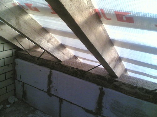 Toit Mauerlat Toit Mauerlat