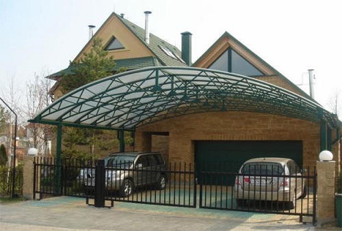 Auvent en polycarbonate Auvent en polycarbonate