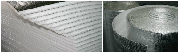 polyéthylène mousse et feuille mousse