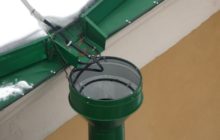 connexion de gouttière