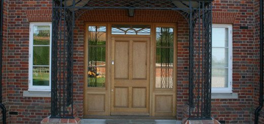 Auvent entièrement en métal