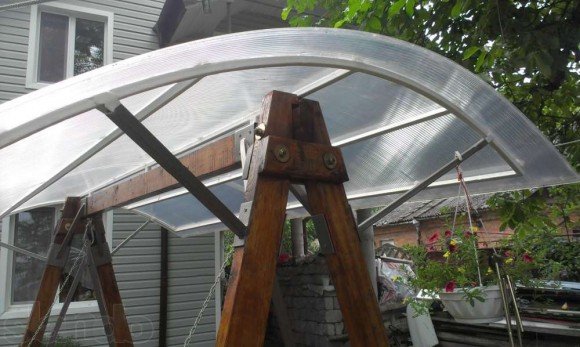 toit en polycarbonate