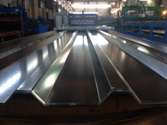 Carton ondulé galvanisé