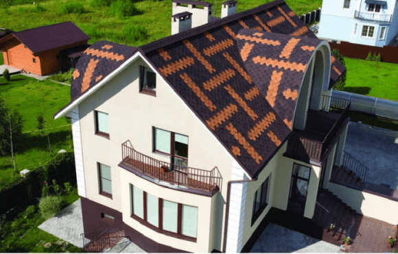 Maison au toit insolite