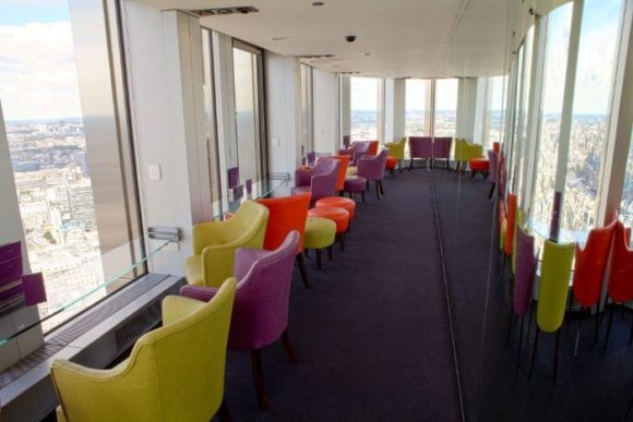 Pont d'observation de la tour 42 à Londres