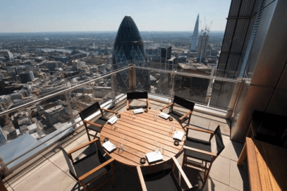 Sushisamba Bar à Heron Tower Skyscraper à Londres
