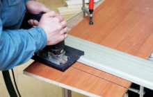 Scier avec une scie sauteuse sans copeaux