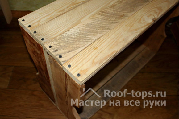 étagère à chaussures bricolage en bois