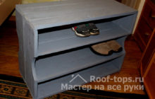 étagère à chaussures bricolage