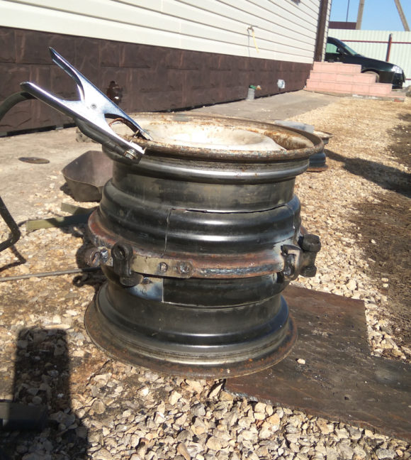 faire un poêle avec des disques