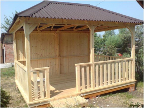 gazebo 3-en-4 à faire soi-même