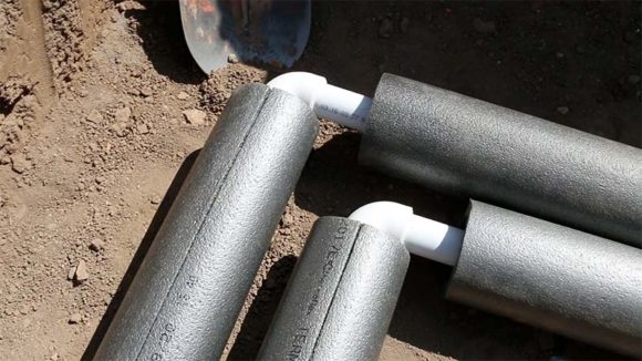 isolation des tuyaux