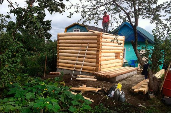 nous construisons un bain 3 par 3