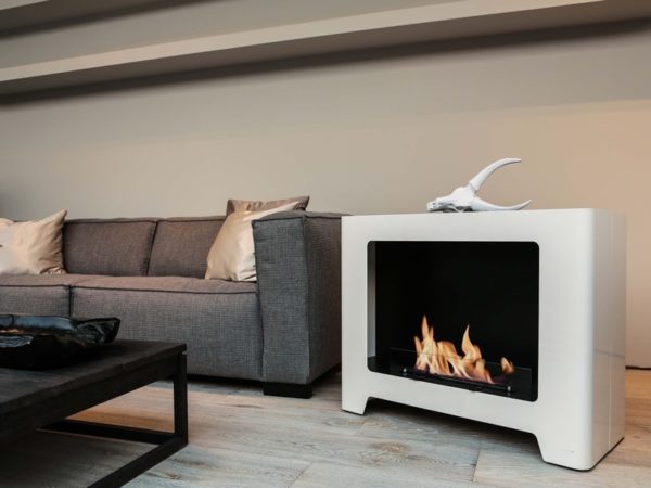 Conception de cheminée bio