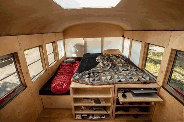 School Bus House, États-Unis