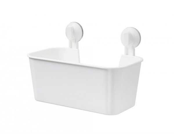 Panier à ventouse blanc (TISKEN)