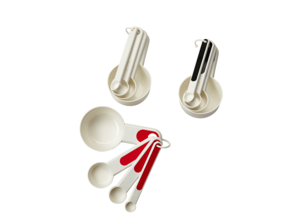 STEM Récipients mesurés, 4 pièces, rouge, blanc / noir - 59 rub