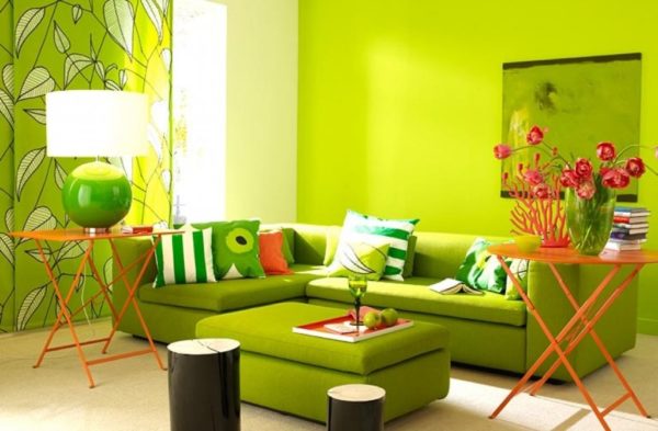 Vert à l'intérieur - les règles de combinaison