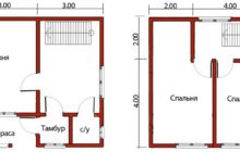 Maison 6 sur 6 à deux étages