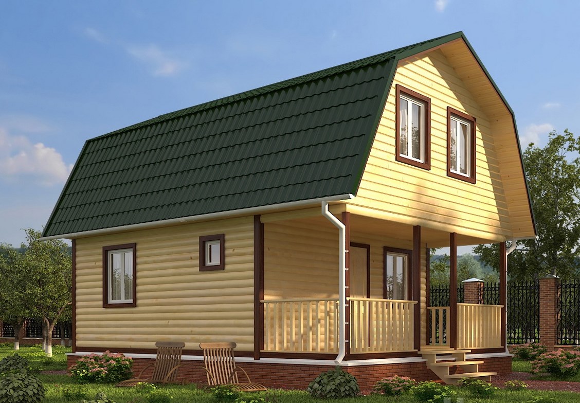 Maison 6 sur 8 avec grenier