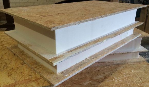 Panneaux SIP de différentes épaisseurs